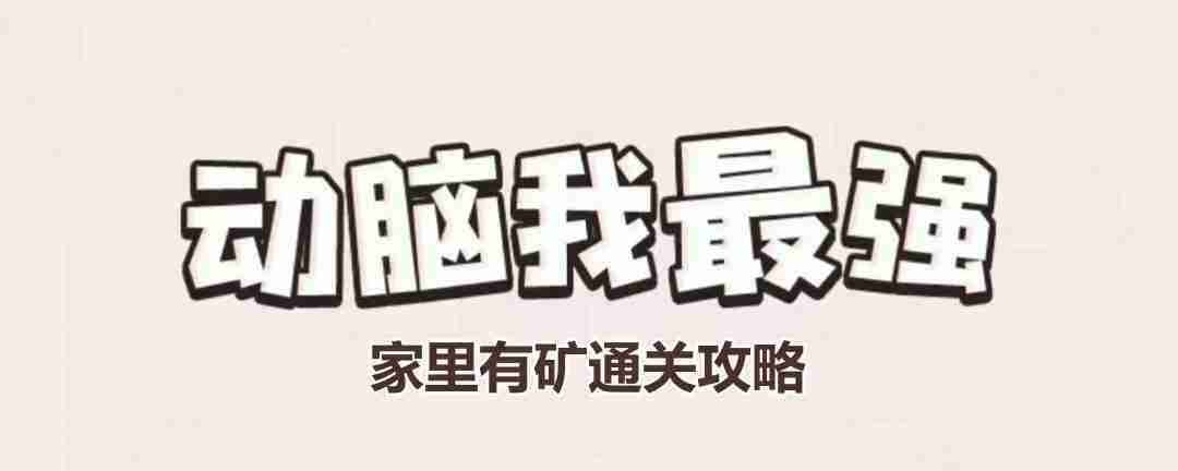 家里有矿通关攻略介绍