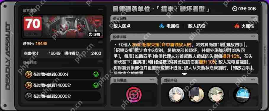 绝区零提丰机器人六星攻略危局强袭战打法介绍