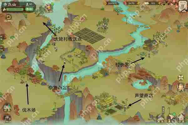 桃源记2赤丘山建设材料精选方法