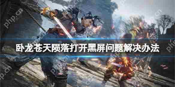 卧龙苍天陨落黑屏启动解决方案