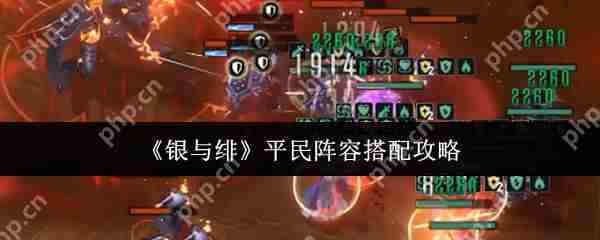 银与绯平民阵容搭配方法及介绍