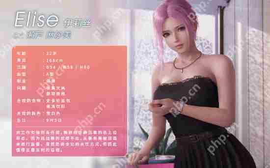 死或生维纳斯璀璨假期伊莉丝角色详尽图鉴信息