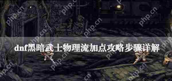 DNF黑暗武士物理流加点攻略介绍