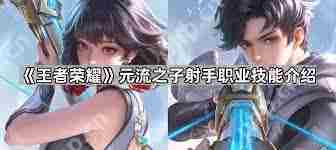 王者荣耀元流之子射手盘点及其特点介绍