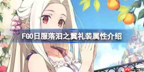 FGO日服落泪之翼礼装属性介绍与推荐方法