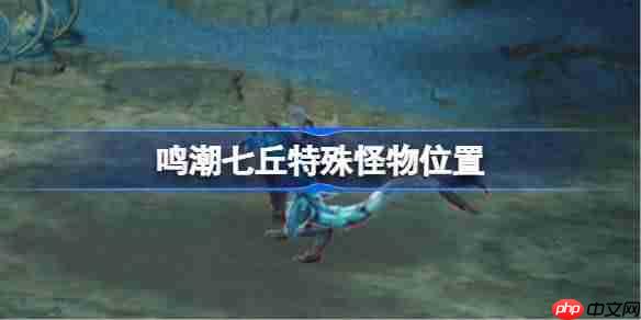 鸣潮七丘红名特殊怪物坐标查找