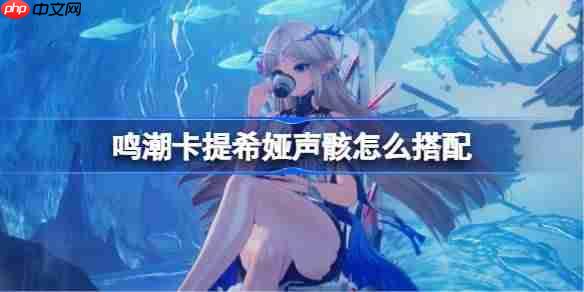 鸣潮卡提希娅声骸搭配方法介绍