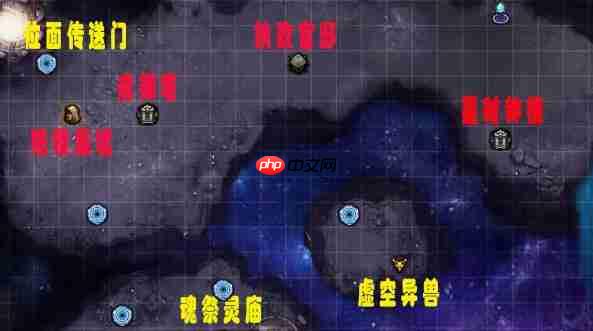 破碎之地怪物据点刷新完整地图方法