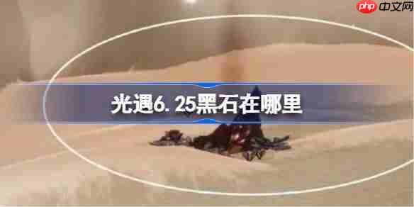 光遇625黑石位置查找方法