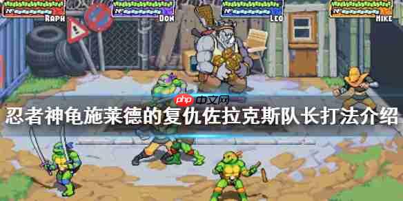 忍者神龟施莱德复仇佐拉克斯队长攻略秘籍
