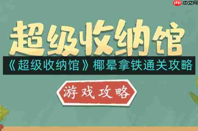 超级收纳馆椰晕拿铁通关攻略大全