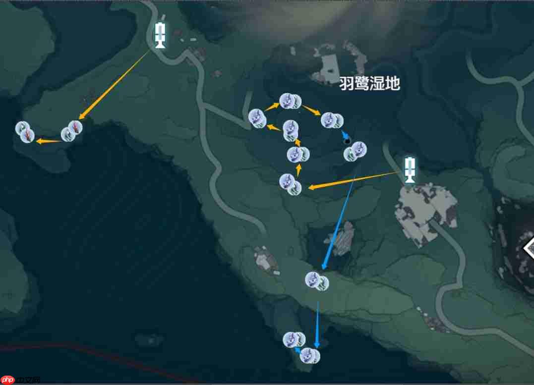 鸣潮紫金簇全地图刷新点汇总