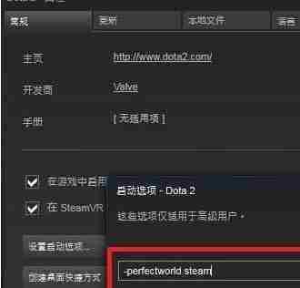 dota2国服启动项没用 dota2国服启动项操作说明