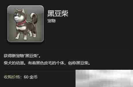 最终幻想14：水晶世界黑豆柴宠物如何获得 黑豆柴宠物获得方法