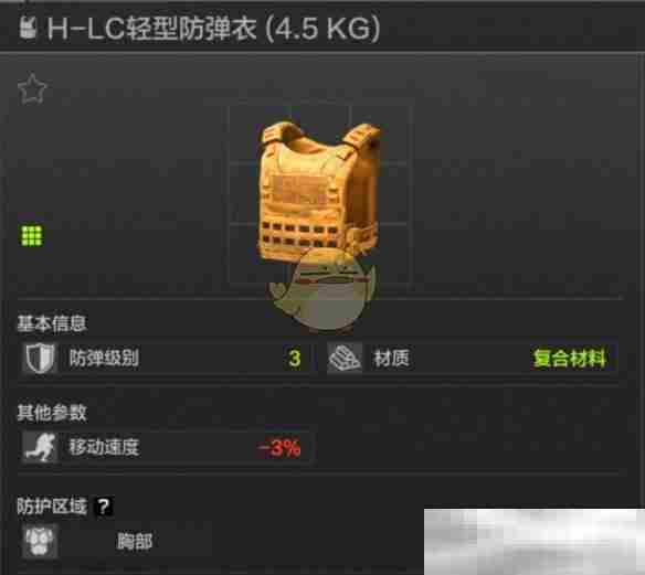 《暗区突围》三级甲推荐