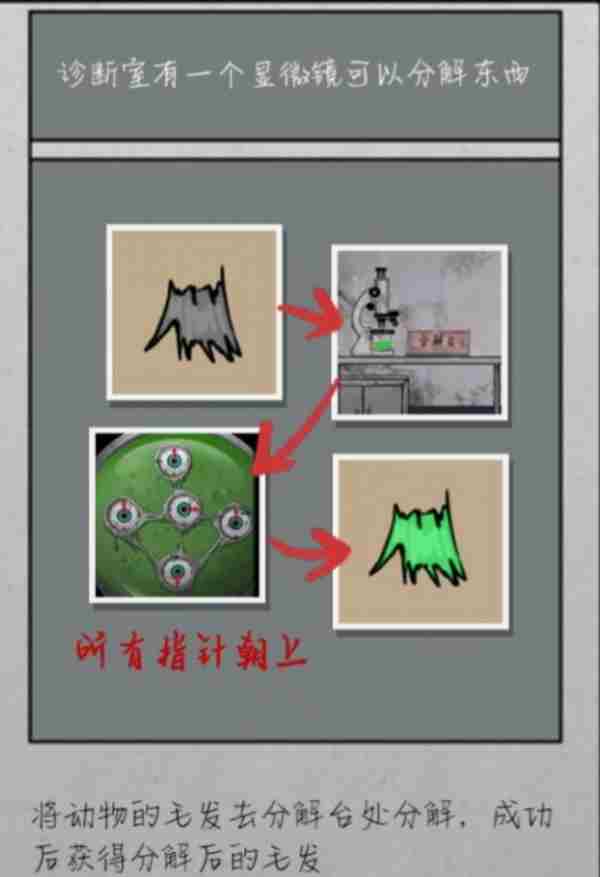 山村老屋2怎么分解猿猴毛发 猿猴毛发分解攻略