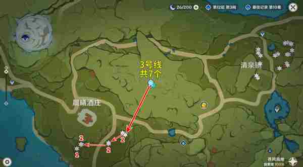 《原神》慕风蘑菇采集位置汇总 63个慕风蘑菇采集路线图