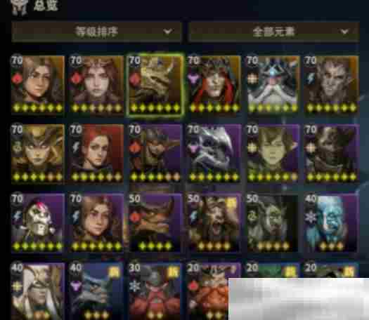 《龙息神寂》角色排行介绍