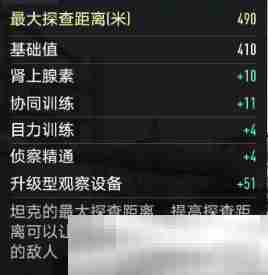 《坦克连》坦克四周不同圆圈距离解析