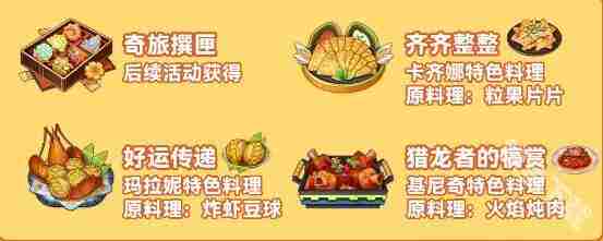 原神5.0新增食谱汇总