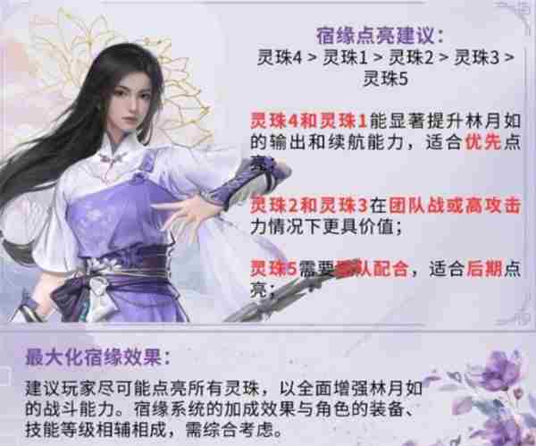《仙剑世界》林月如养成攻略