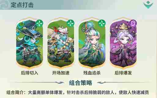 《翻滚吧天神》后排点杀流阵容搭配攻略推荐