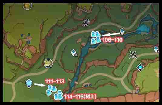 《原神》青蜜梅在哪里收集 青蜜梅采集路线