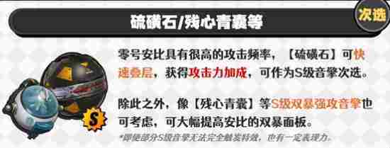 绝区零零号安比音擎选什么好