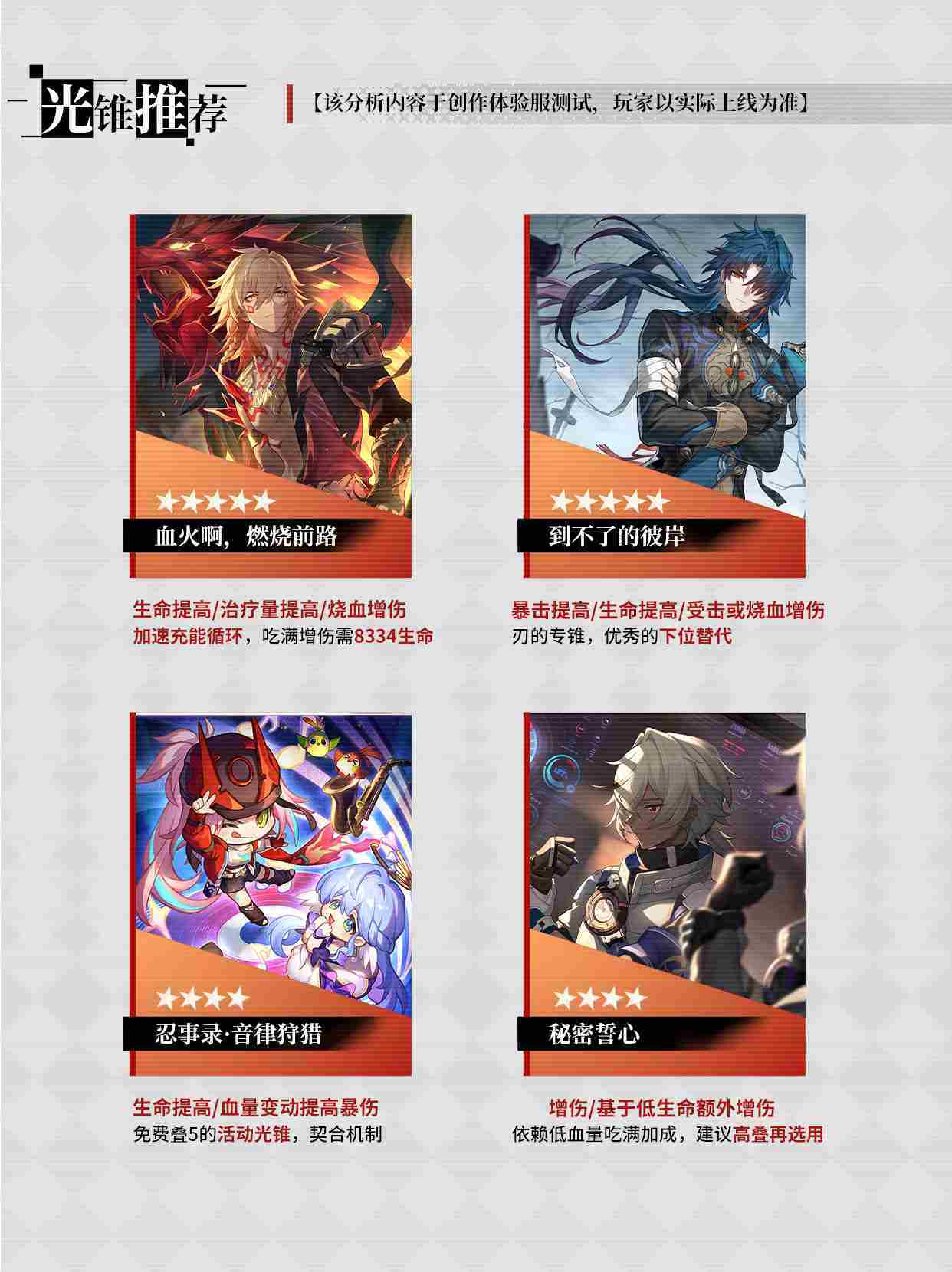 崩坏星穹铁道万敌用什么光锥 崩铁万敌光锥推荐