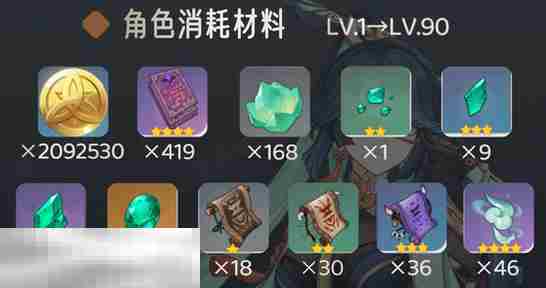 原神闲云突破材料是什么 闲云突破材料介绍一览