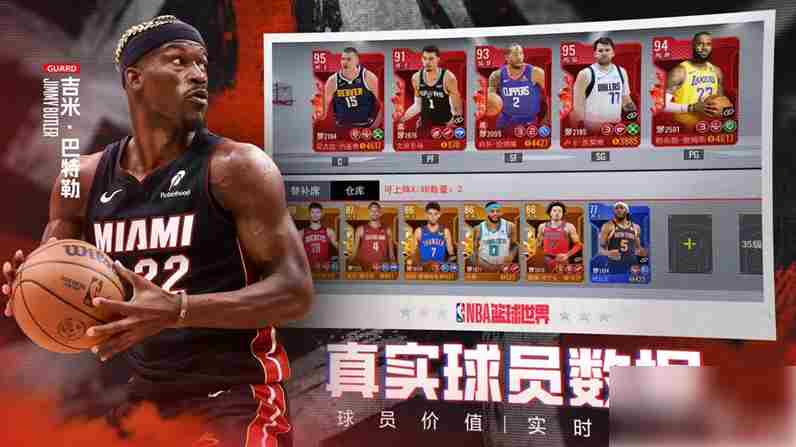 nba篮球世界阵容推荐 NBA篮球世界最佳阵容搭配