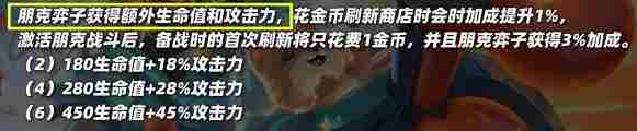 云顶之弈s10朋克羁绊效果怎么样 s10朋克羁绊效果介绍