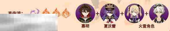 原神嘉明直伤流怎么配队 原神嘉明配队攻略大全