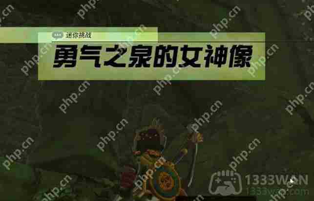 塞尔达传说王国之泪费罗尼地区勇气之泉的女神像怎么过-迷你挑战费罗尼地区勇气之泉的女神像攻略