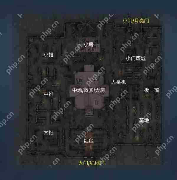 第五人格地图平面图攻略