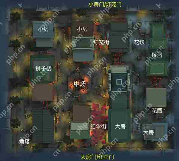 第五人格地图平面图攻略
