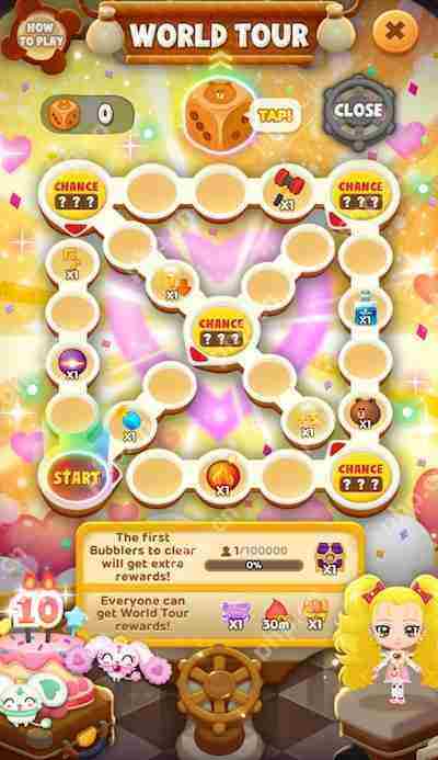 《LINE Bubble 2》x「光之美少女」系列联名合作登场 推出限定免费 LINE 贴图