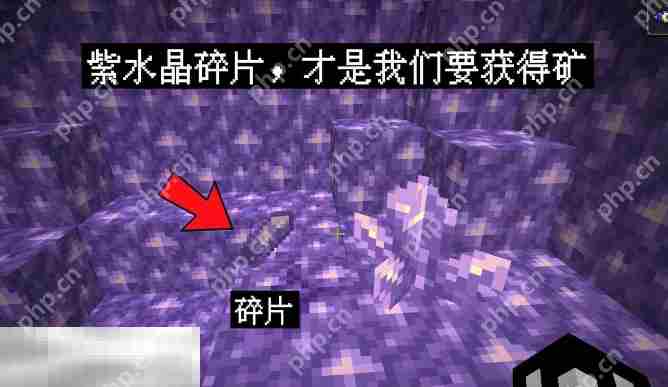 我的世界紫水晶矿石怎么获得 紫水晶矿石采集攻略